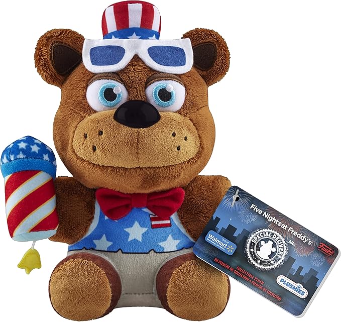 funko five nights at freddys firework freddy 收藏毛绒公仔限量版*